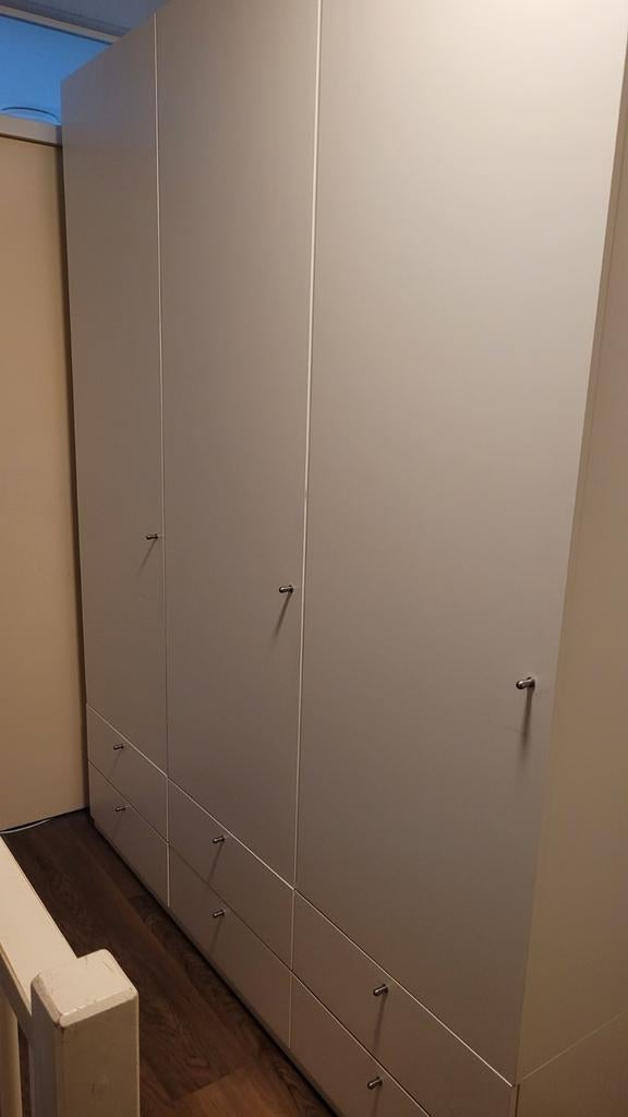 Ikea platsa kast wit, Ophalen, Overige materialen, 200 cm of meer, 150 tot 200 cm