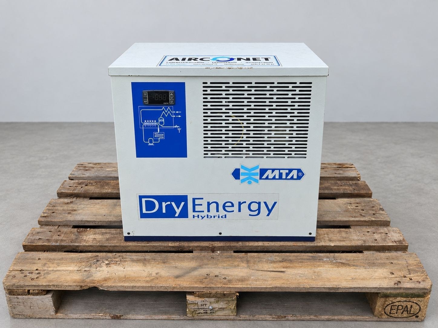 MTA Dry Energy Hybrid persluchtdroger – tot 1.400 l/min, Doe-het-zelf en Verbouw, Ophalen of Verzenden, Geluidgedempt, Gebruikt
