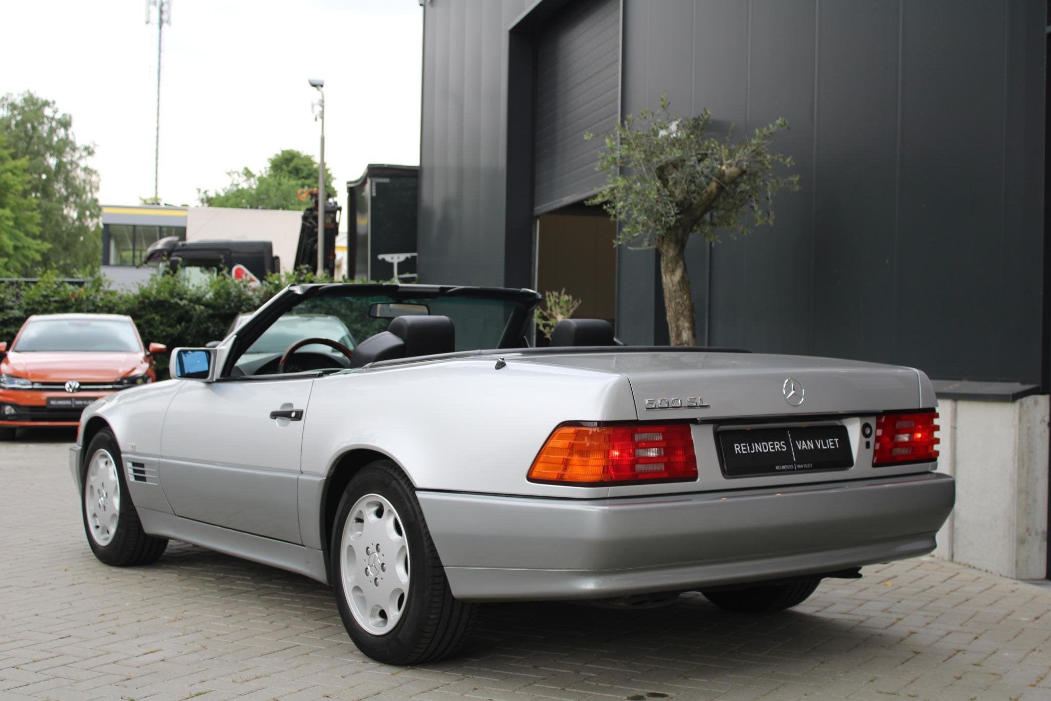 Mercedes-Benz SL-klasse 500SL | Hardtop | Leder | Houtinleg, Automaat, Cabriolet, Bedrijf, 2 stoelen