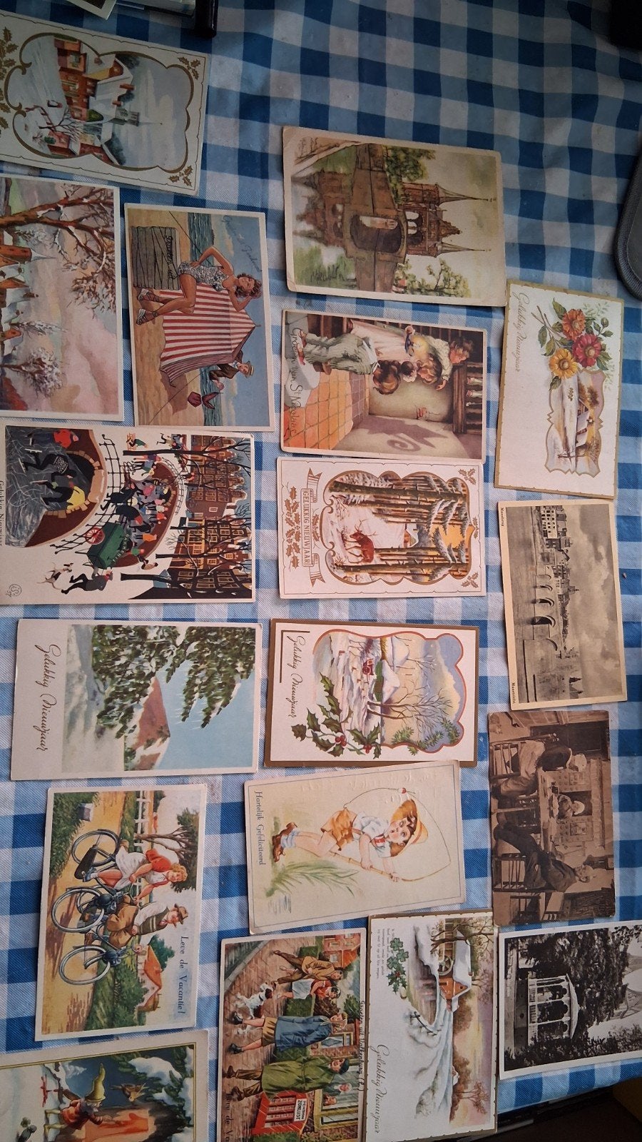 Oude ansichtkaarten van 1948 t/m 1956, Verzamelen, Ophalen, 1940 tot 1960