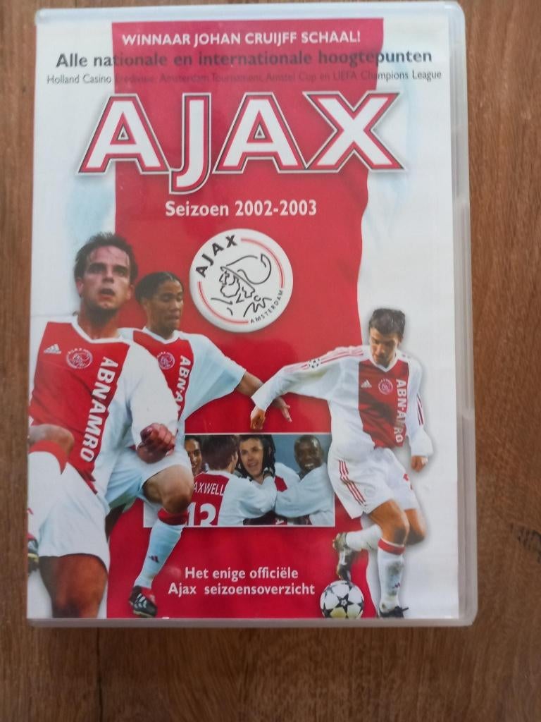 DVD Ajax Seizoensoverzicht 2002/2003, Cd's en Dvd's, Voetbal, Gebruikt, Alle leeftijden, Ophalen of Verzenden