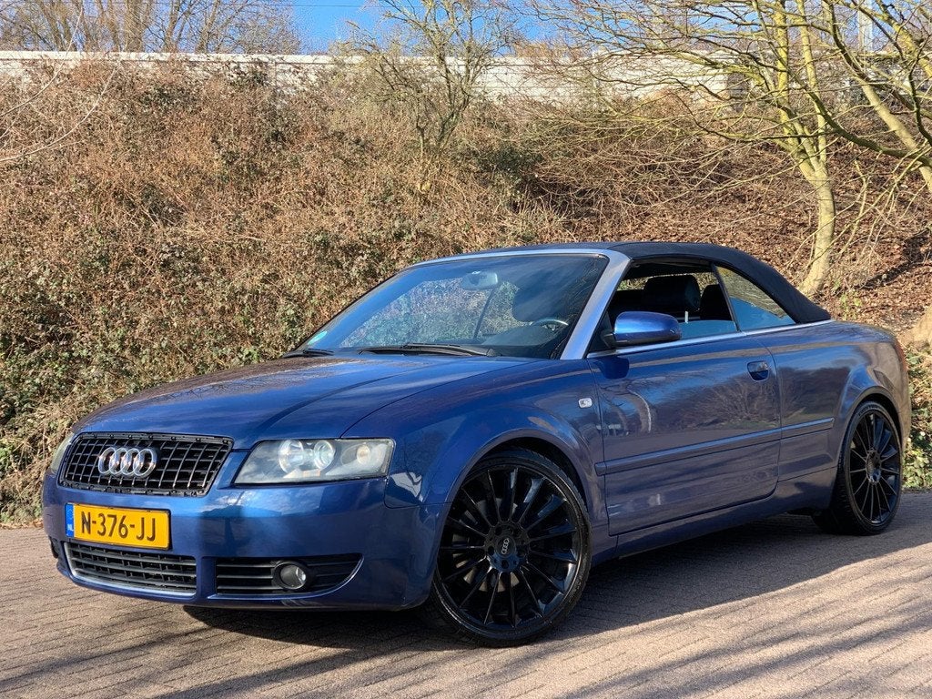 Audi A4 Cabriolet 1.8 Turbo AUTOMAAT LEDER CLIMA 17'', Auto's, Audi, Gebruikt, Cabriolet, A4, 163 pk