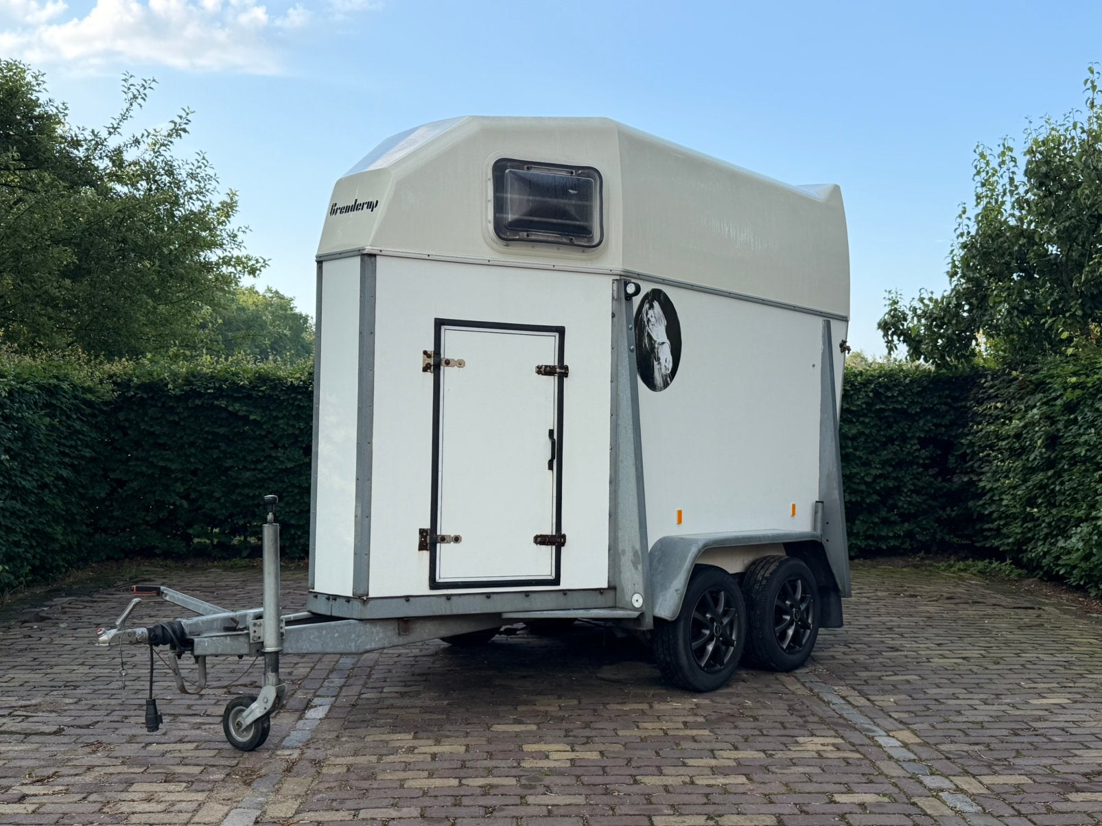 Zeer nette brenderup 1.5 paards trailer, Dieren en Toebehoren, Ophalen, Zo goed als nieuw, Langenboom, 1½-paards trailer