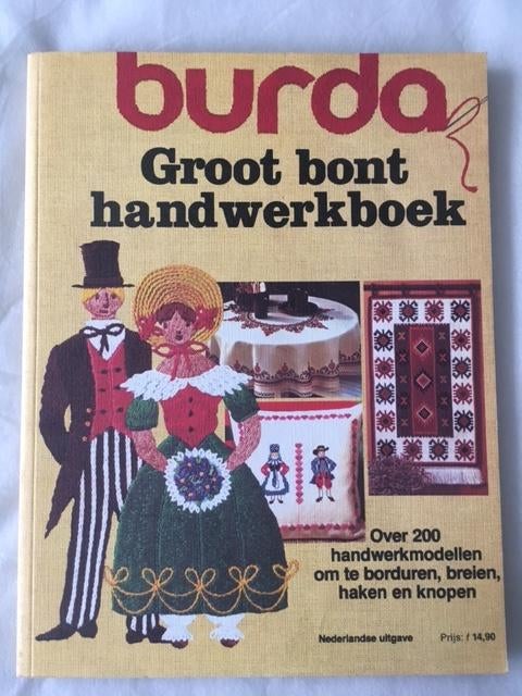 Burda Groot bont handwerkboek (167 pagina's), Boeken, Ophalen of Verzenden, Gelezen, Overige onderwerpen