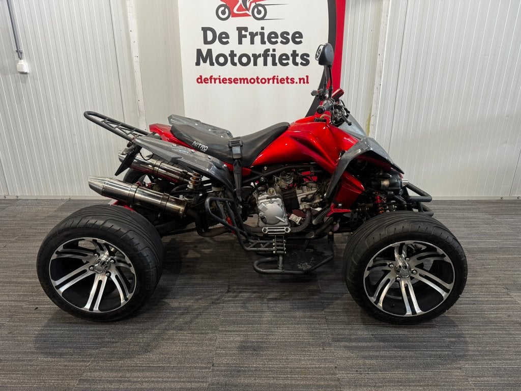 Sportieve Quad - Rood met Zwarte Details JINLING 275CC, Jinling, 250 cc, Geen, Geen