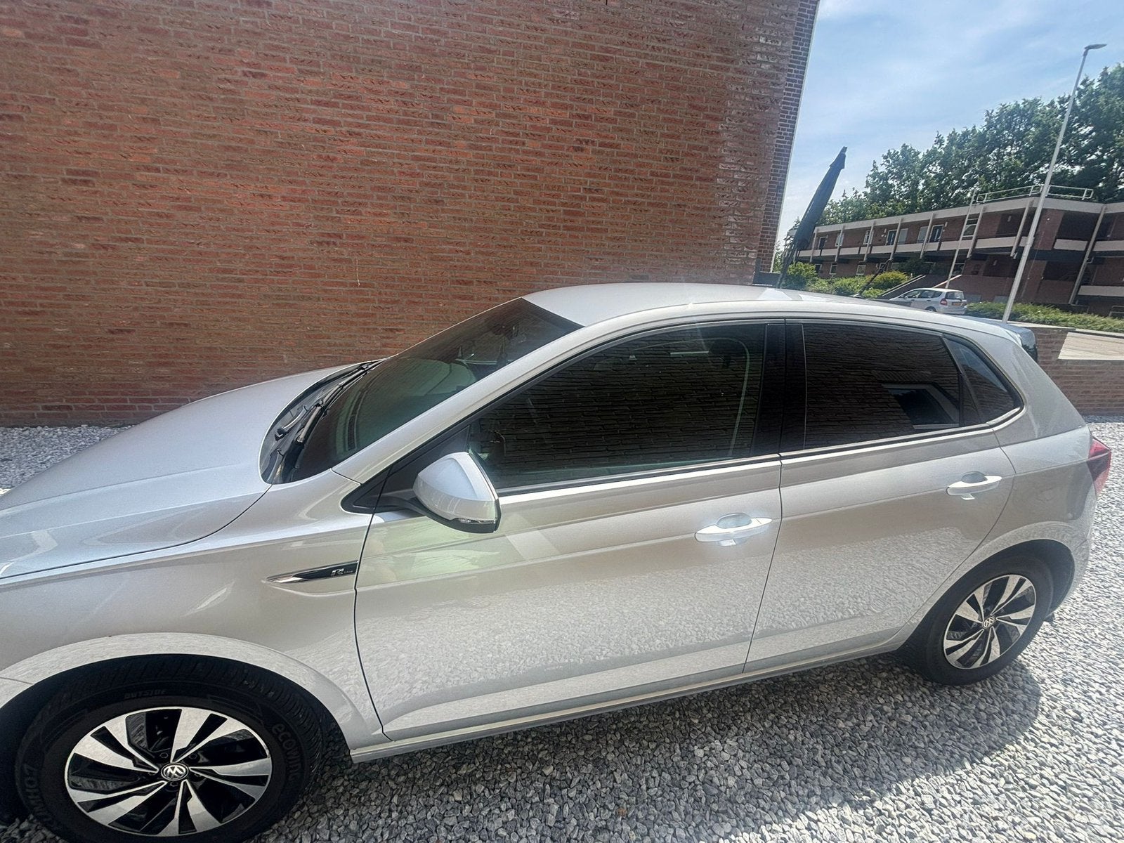 Volkswagen Polo 1.0 TSI 70KW 5D BMT 2017 Grijs, Auto's, Volkswagen, Voorwielaandrijving, Stof, 40 €/maand, Zwart