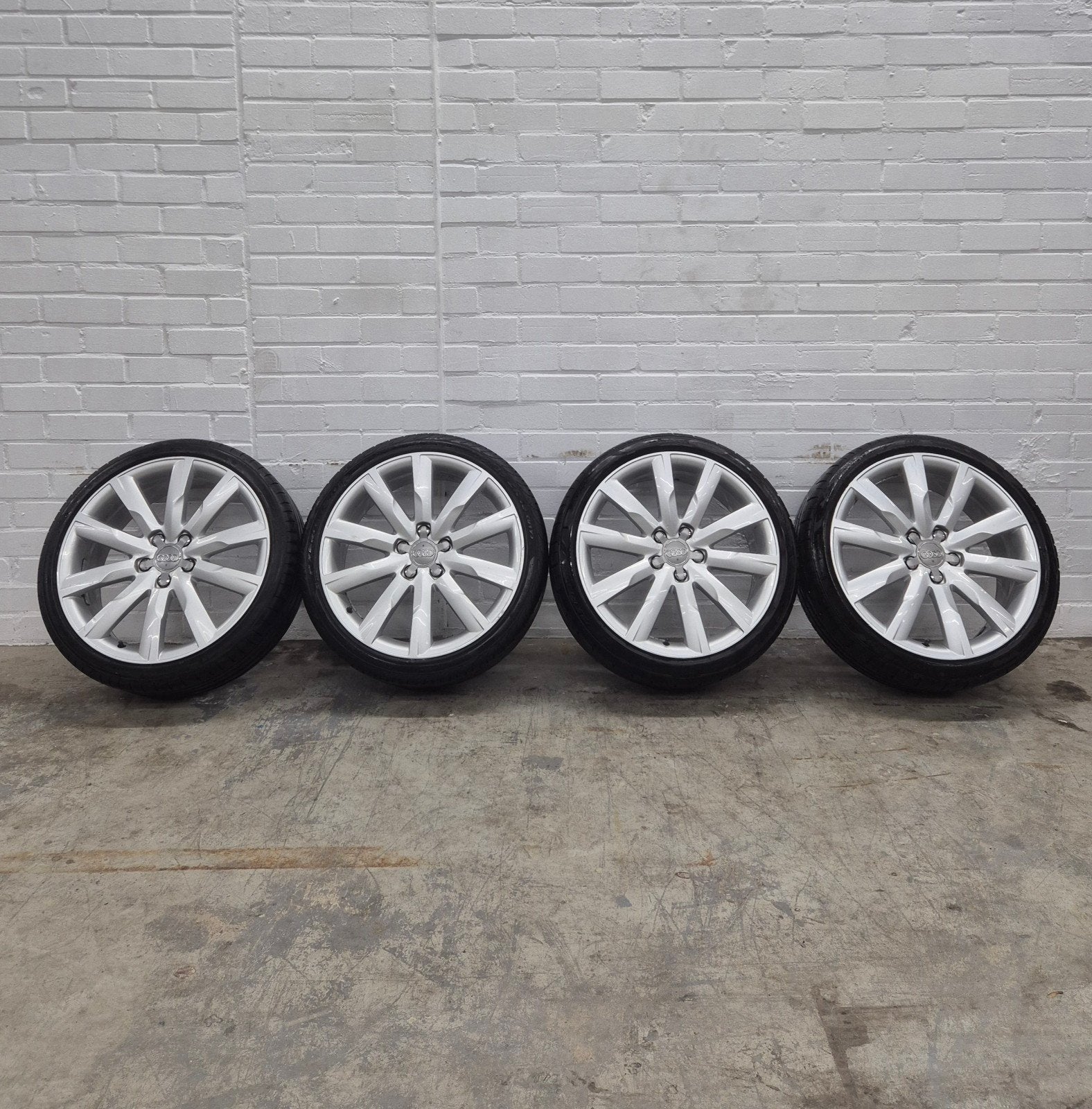 Originele Audi Ronal 19 inch velgen 5x112, Auto-onderdelen, Gebruikt, Banden en Velgen, 235 mm, Personenwagen