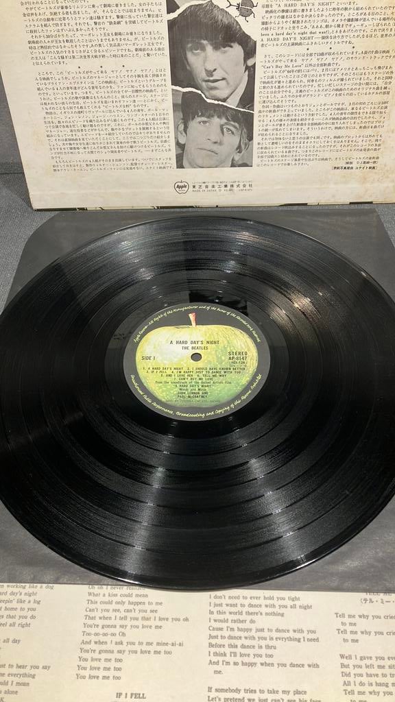 The Beatles — A Hard Day’s Night. ( Japanse persing), Inclusief binnenhoes, Ophalen of Verzenden, Zo goed als nieuw, 12 inch