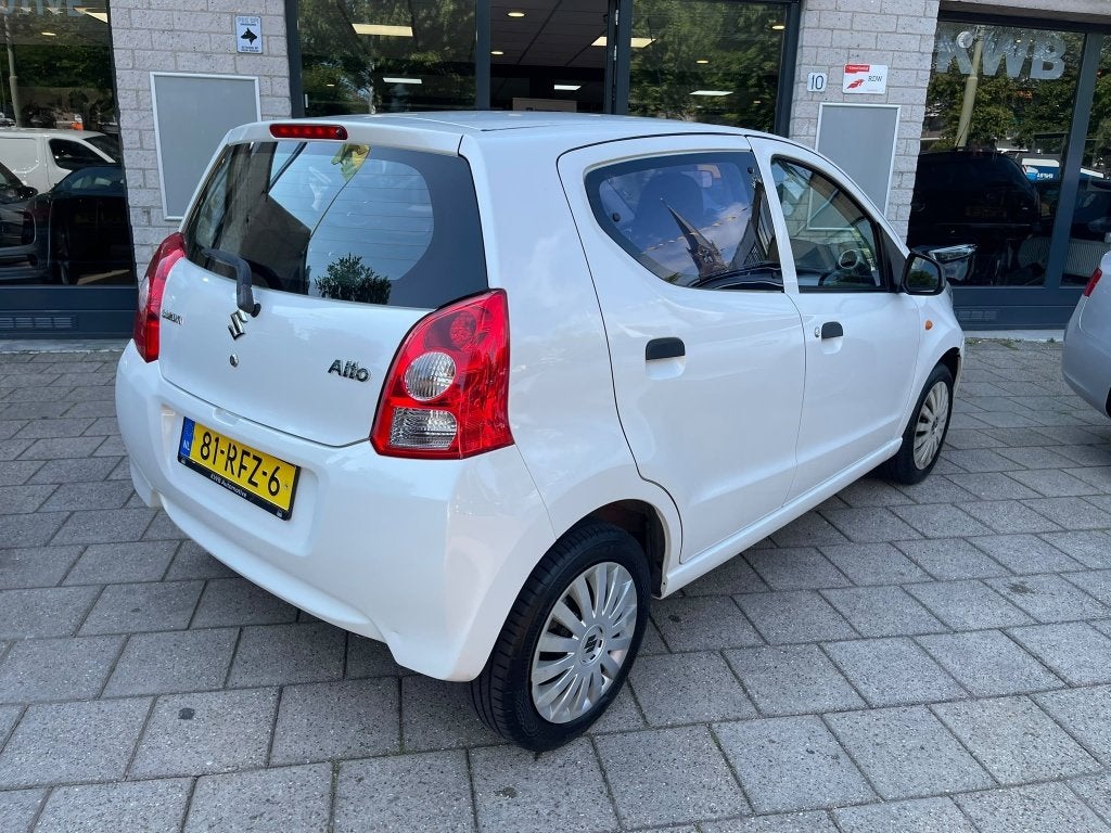 Suzuki Alto 1.0 Base 5Drs Nieuwe apk Parelmoer Wit, Voorwielaandrijving, Euro 5, Gebruikt, 200 kg