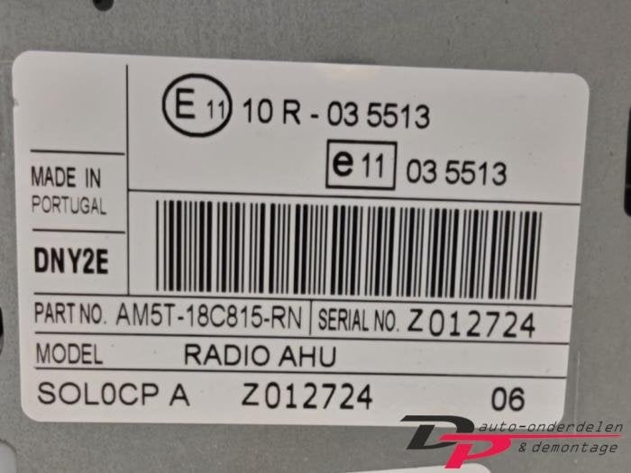 Radio CD Speler van een Ford C-Max, Auto-onderdelen, Gebruikt, -, -, Ophalen of Verzenden