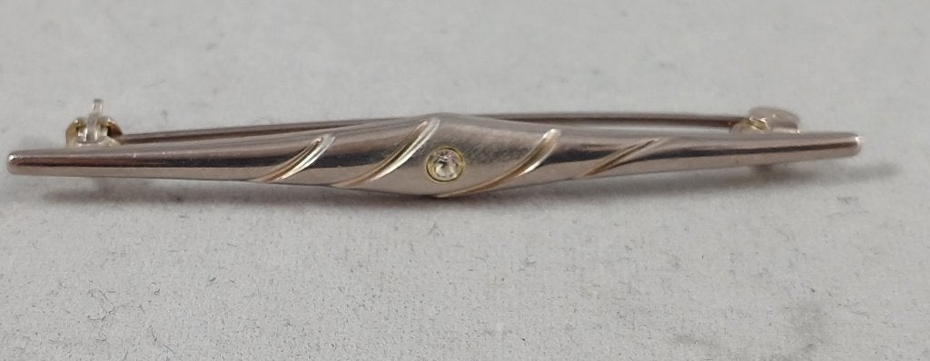 veren Broche met steentje 835 zilver, https://www.zilverjuwelier.nl/winkel/broche-met-steentje-835-zilver/, Ophalen of Verzenden
