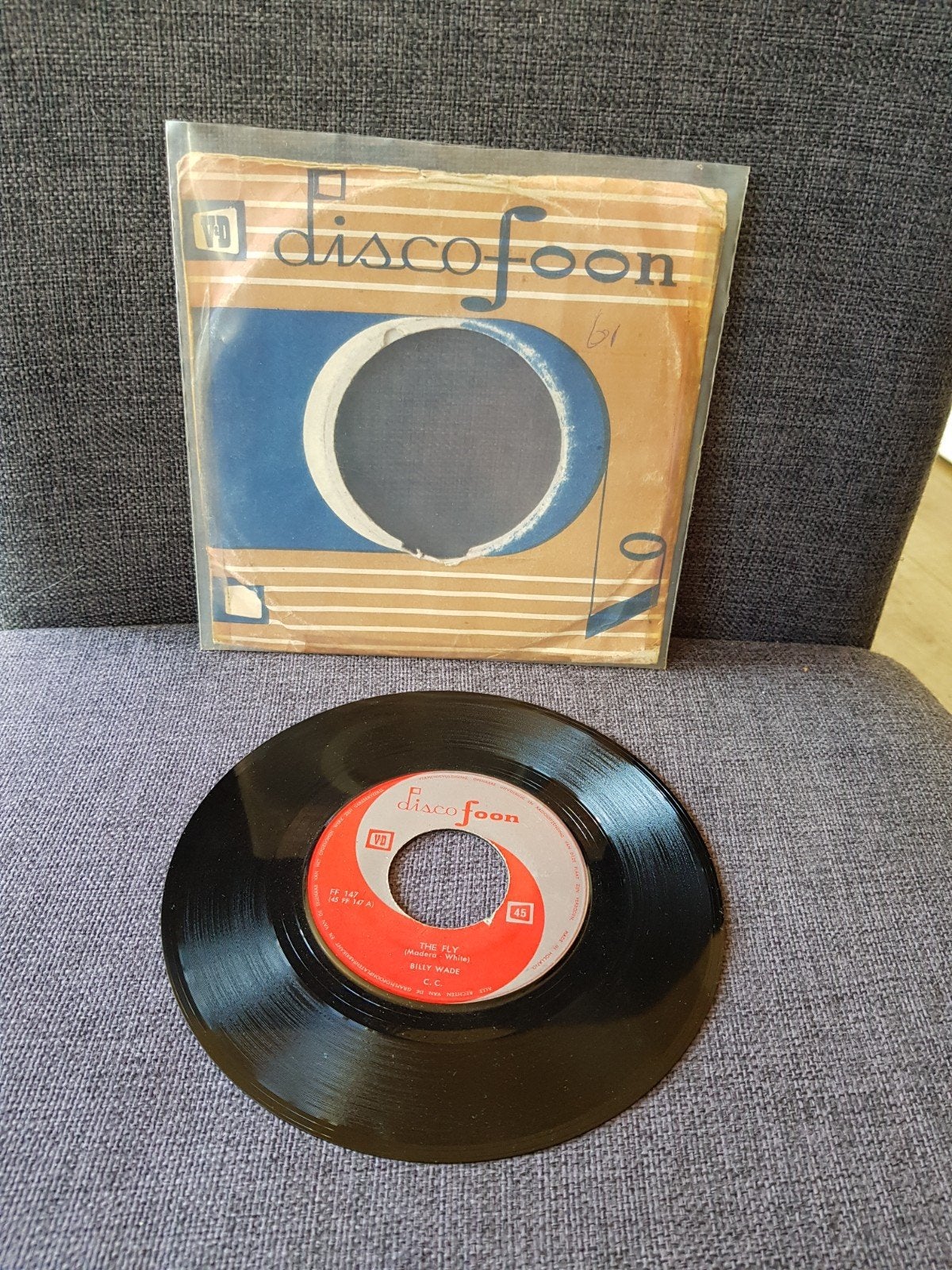 Billy Wade / Chet Avery (V&D Discofoon), Ophalen of Verzenden, Zo goed als nieuw, Pop
