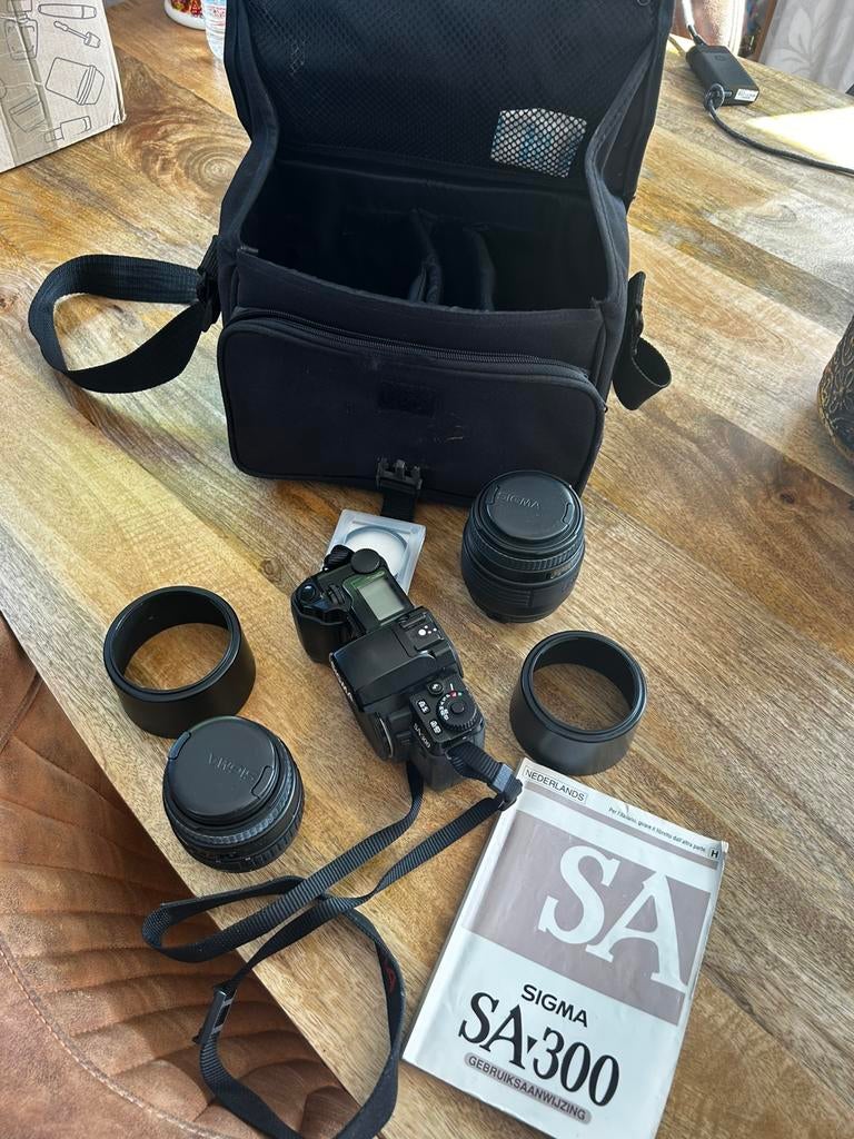 Sigma 300 camera, Gebruikt, Spiegelreflex, Ophalen of Verzenden, Overige Merken
