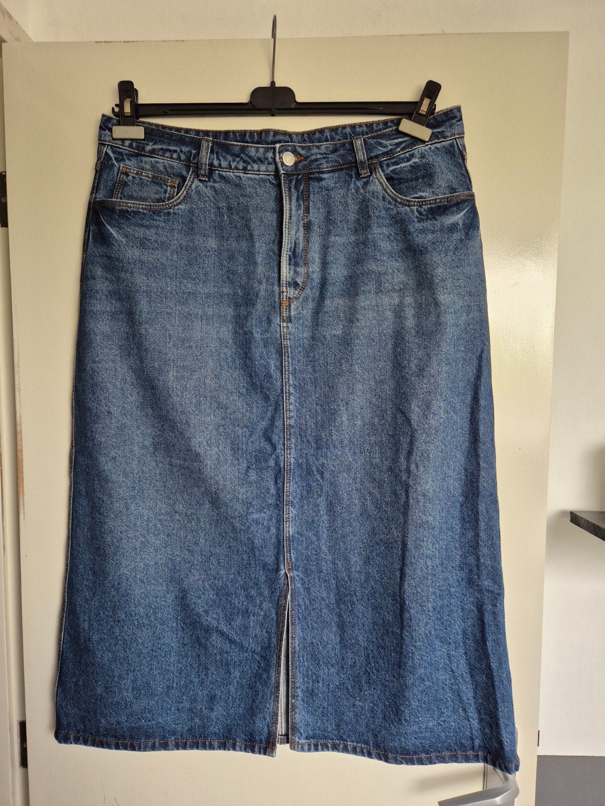 Hema spijkerrok maat L, Kleding | Dames, Blauw, Maat 42/44 (L), Ophalen of Verzenden, Zo goed als nieuw