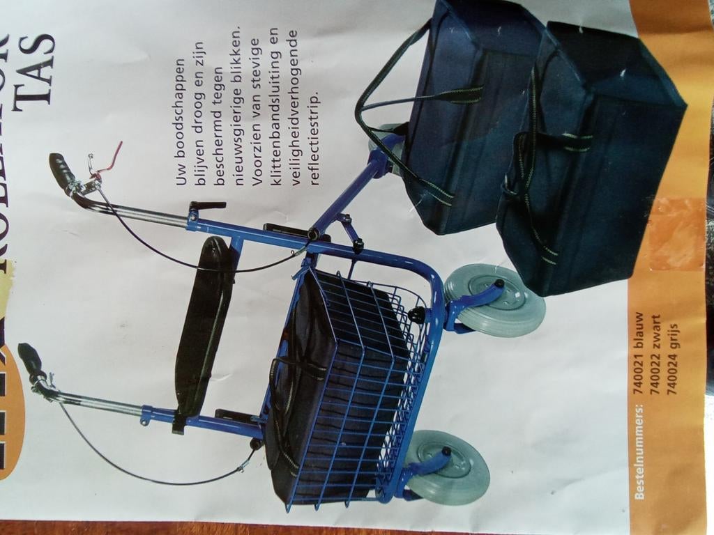 Rollator tas, Ophalen of Verzenden, Nieuw