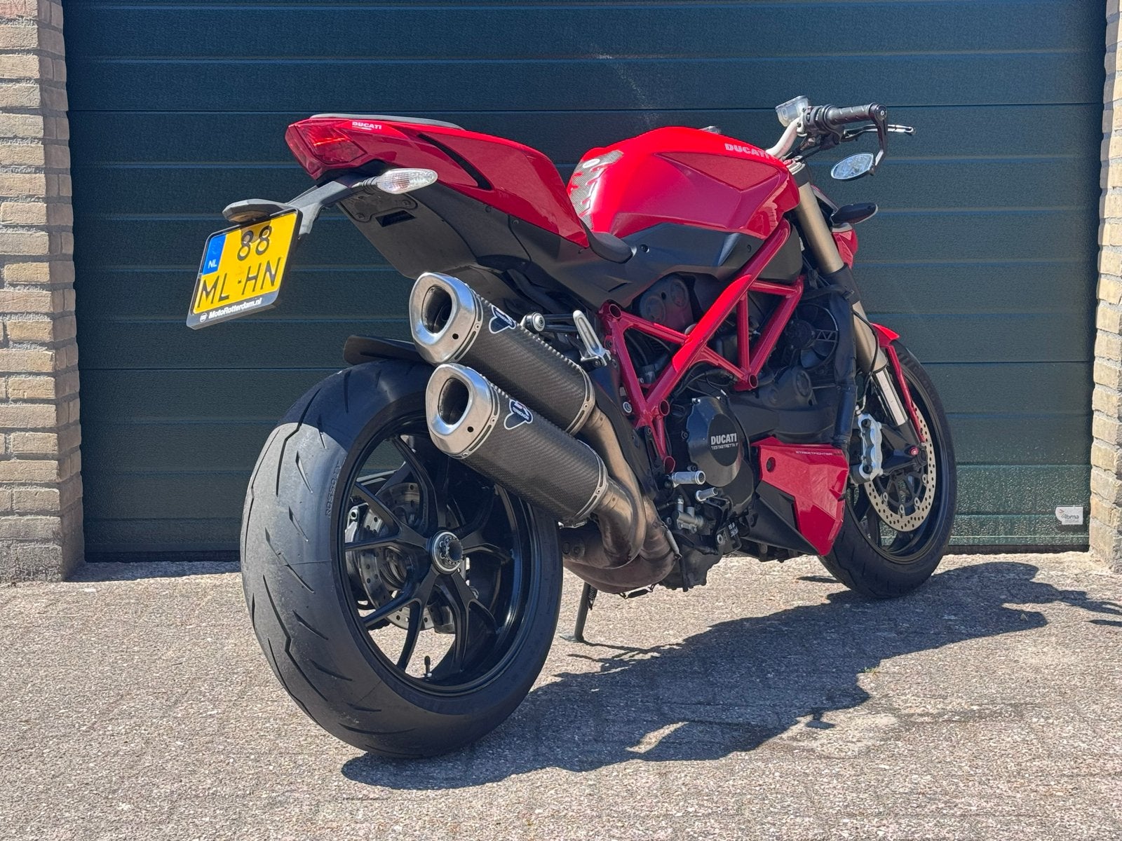 Ducati Streetfighter 848 (2015) | Termignoni carbon, Motoren, 2 cilinders, Sportuitlaat, Motorrijbewijs A, Particulier