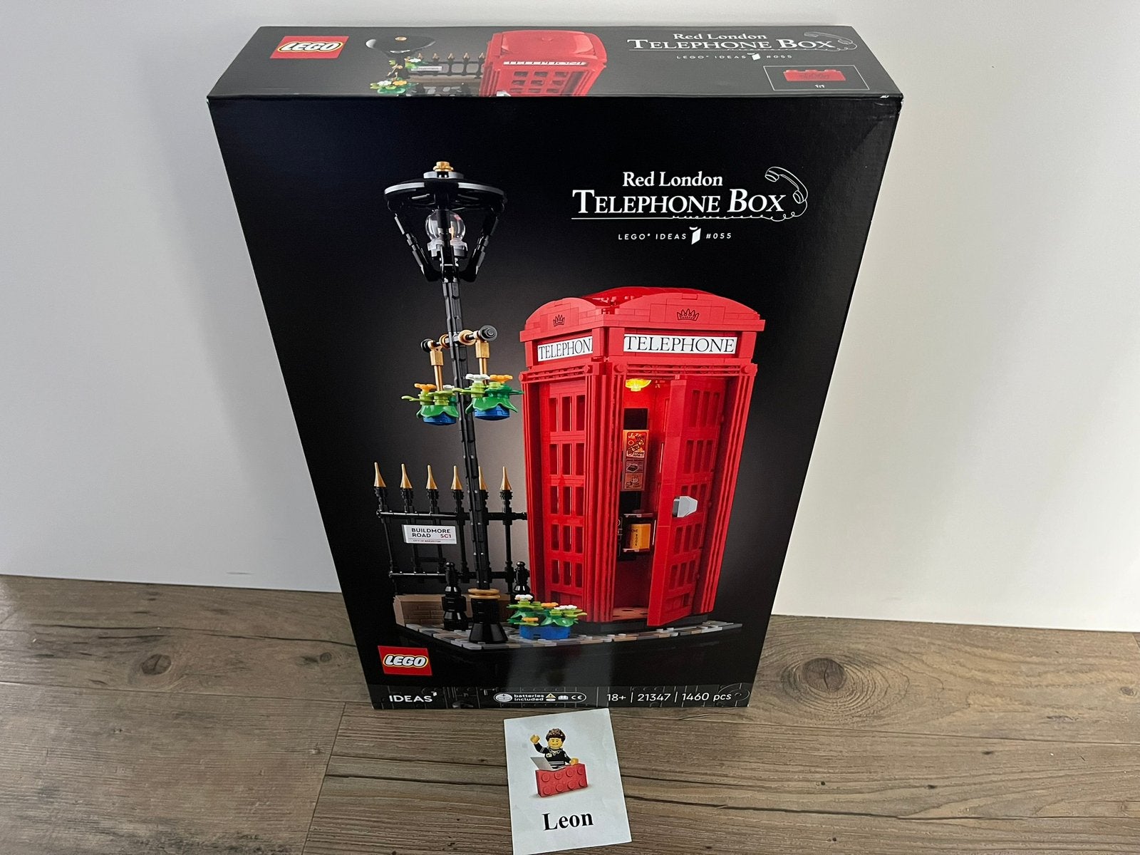 Lego Ideas 21347 Rode Londense telefooncel - Nieuw in doos!, Lego, Nieuw, Ophalen of Verzenden, Ideas