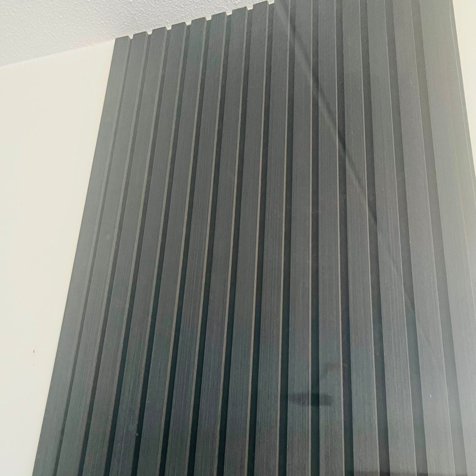Wandpanelen hout 260x60 antraciet 4 stuks, Huis en Inrichting, Woonaccessoires | Wanddecoraties, Ophalen, Nieuw, Wandbord of Wandpaneel