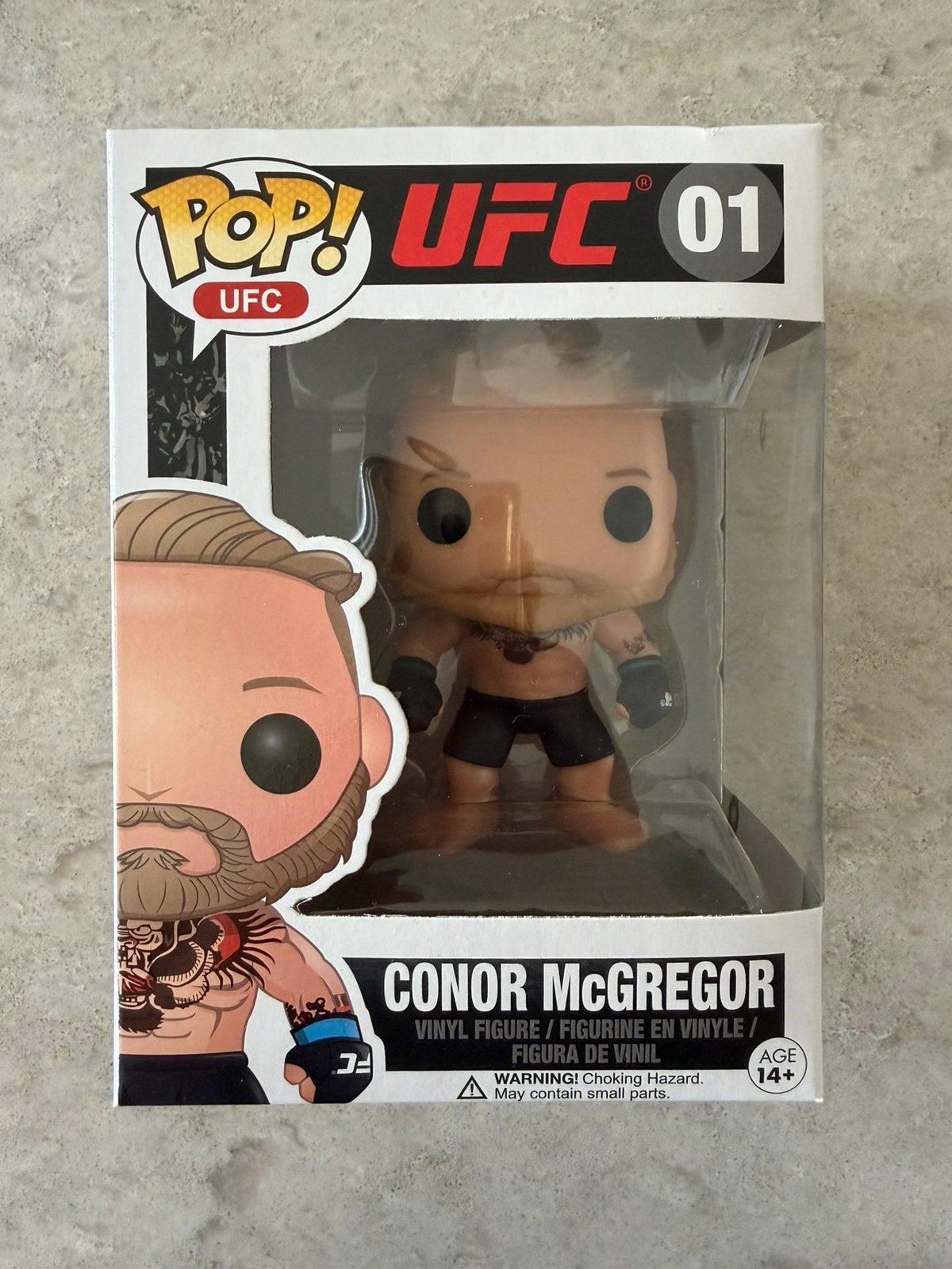 Funko Pop! UFC Conor McGregor Vinyl Figuur #01, Ophalen of Verzenden, Nieuw