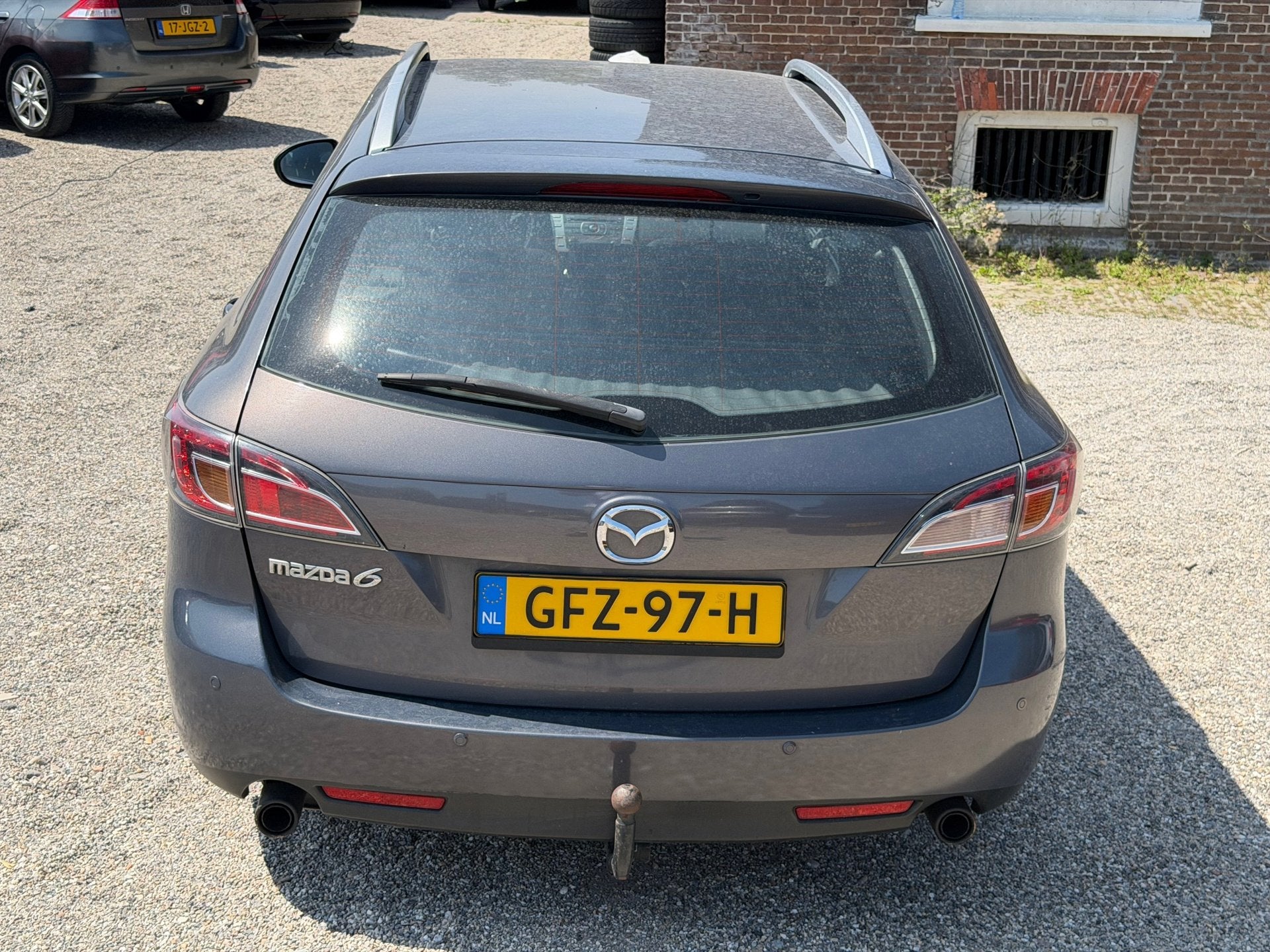 Mazda 6 Sportbreak 2.5 S-VT GT-M Leer Bose Clima Cruise PDC, Auto's, Zwart, 4 cilinders, 6 sportbreak, Leder