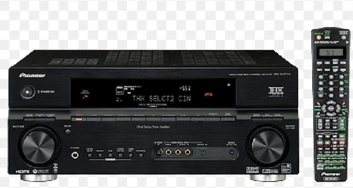 Pioneer VSX-1016V Receiver met afstandsbediening, Gebruikt, Ophalen of Verzenden, Pioneer, 120 watt of meer