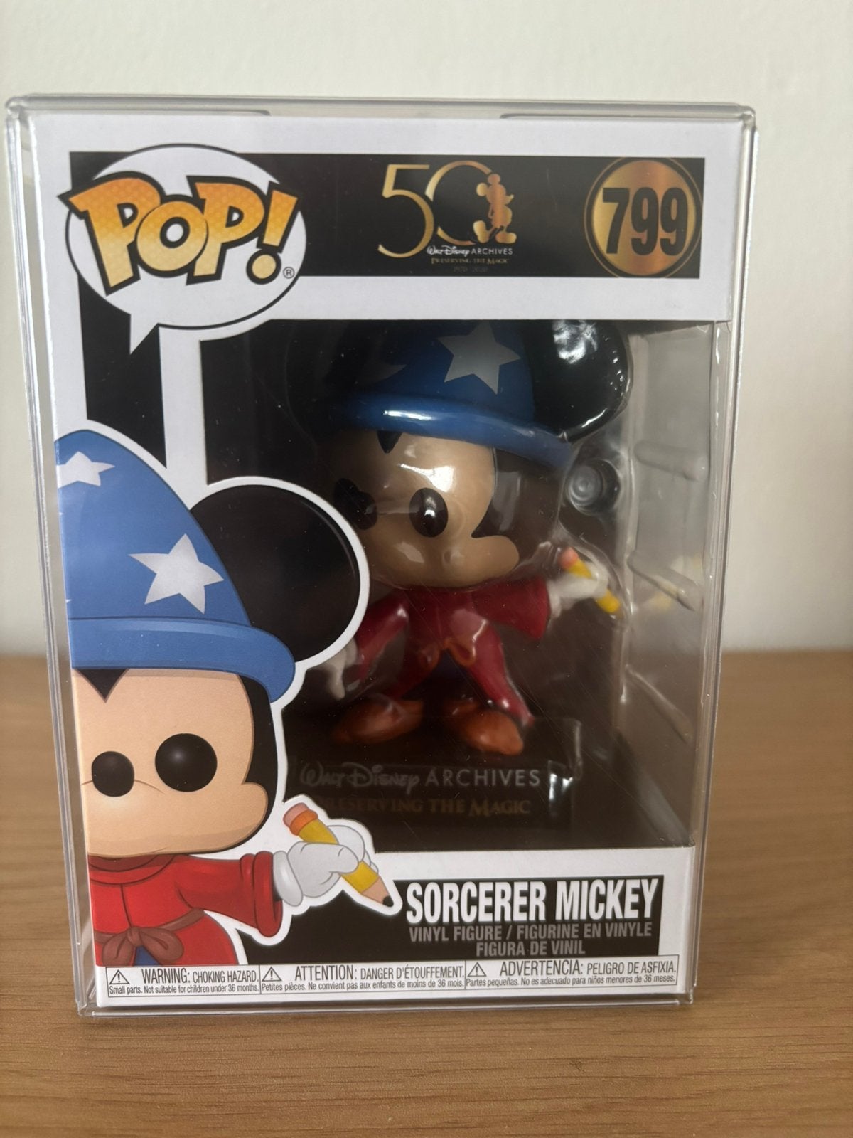 Sorcerer Mickey Funko Pop 799 Disney Mickey Mouse Nieuw, Ophalen of Verzenden, Nieuw