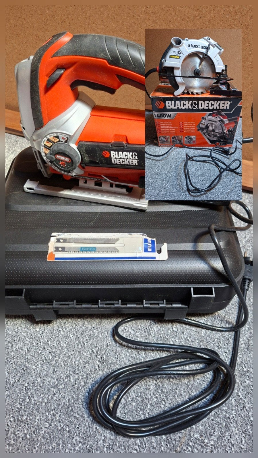 Black & Decker Cirkelzaag en Decoupeerzaag, Decoupeerzaag, Ophalen of Verzenden, 30 tot 70 mm, Black & Decker