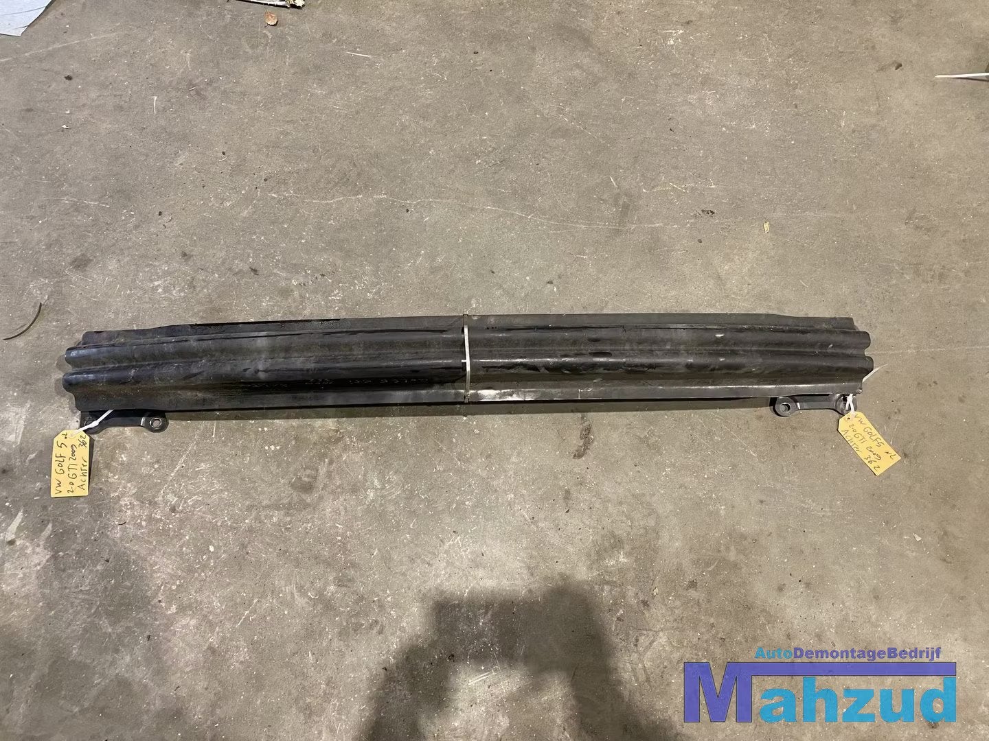 VW GOLF 5 Bumperbalk stootbalk achter 2003-2009, Gebruikt, Volkswagen, Volkswagen AG, Achter