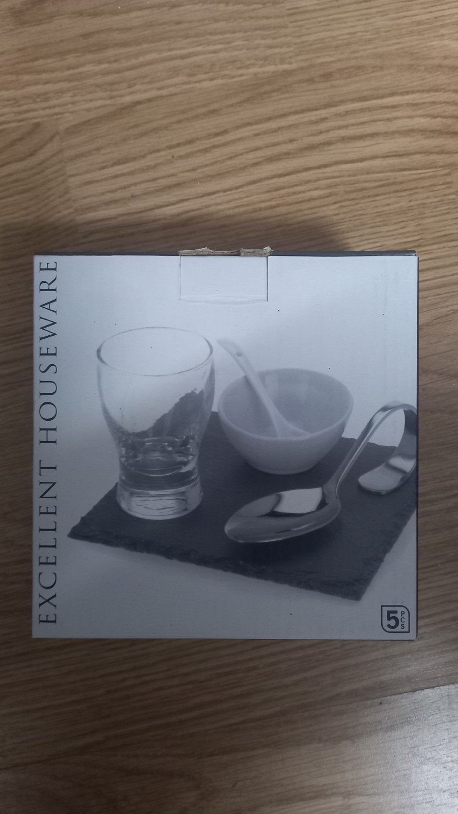 Nieuwe Amuse Set - Excellent Houseware (5-delig), Overige typen, Nieuw, Ophalen of Verzenden, Steen/keramiek