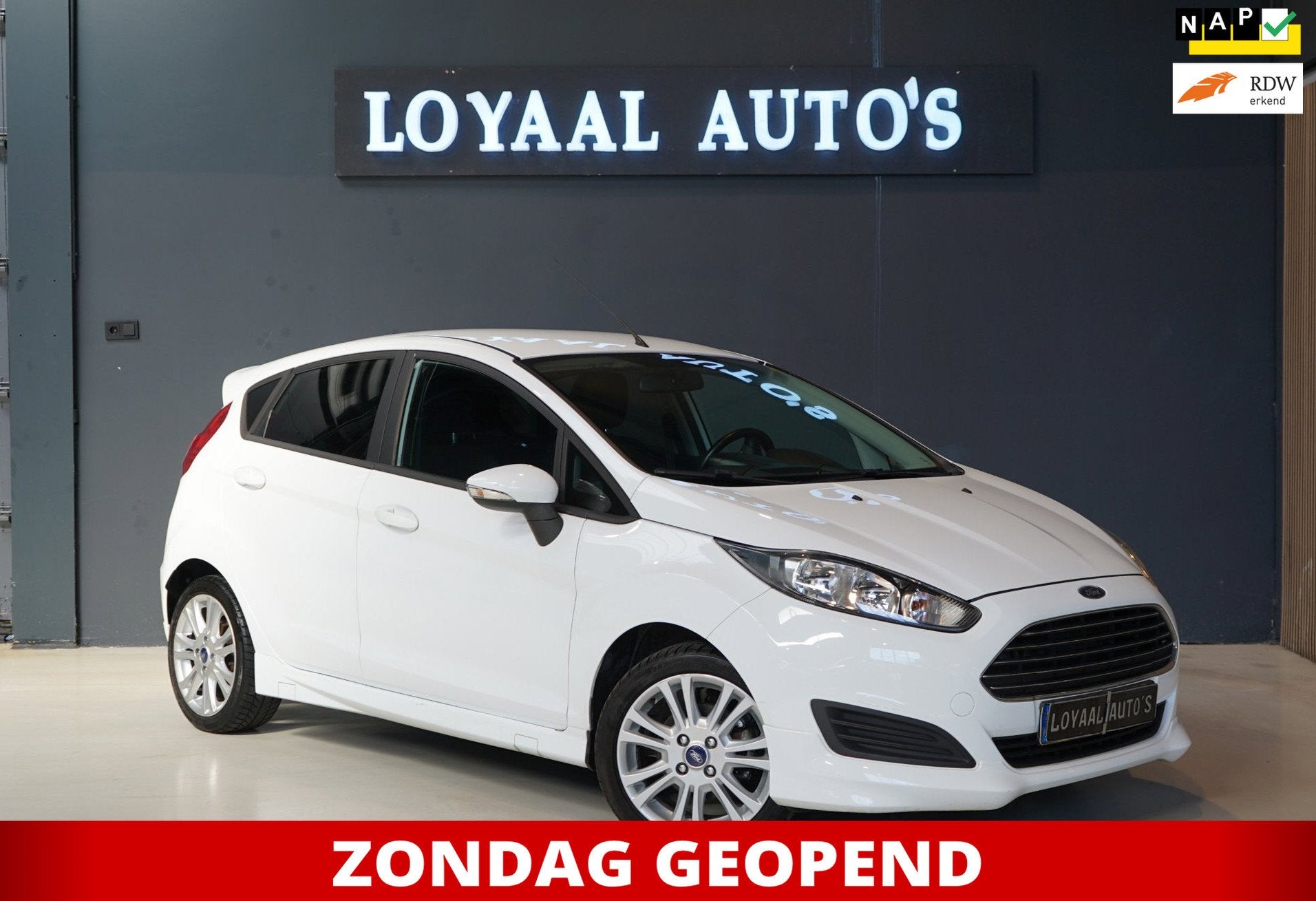 Ford Fiesta 1.0 EcoBoost Hot Hatch | NAVI | CRUISE | NAP | A, Auto's, Voorwielaandrijving, Euro 5, Origineel Nederlands, Bedrijf