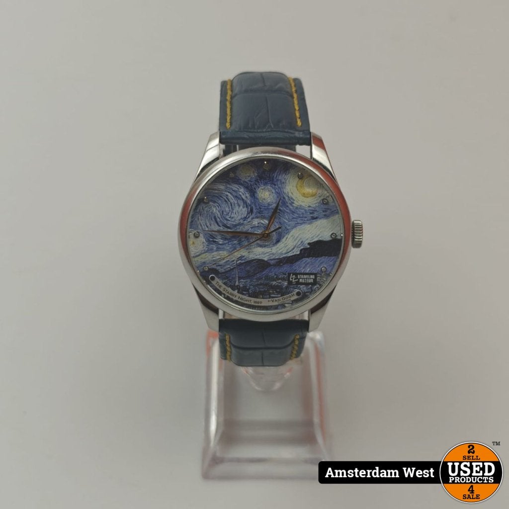Van Gogh The Starry Night Limited Edition (0839/1680) Watch, Sieraden, Tassen en Uiterlijk, Horloges | Heren, Gebruikt