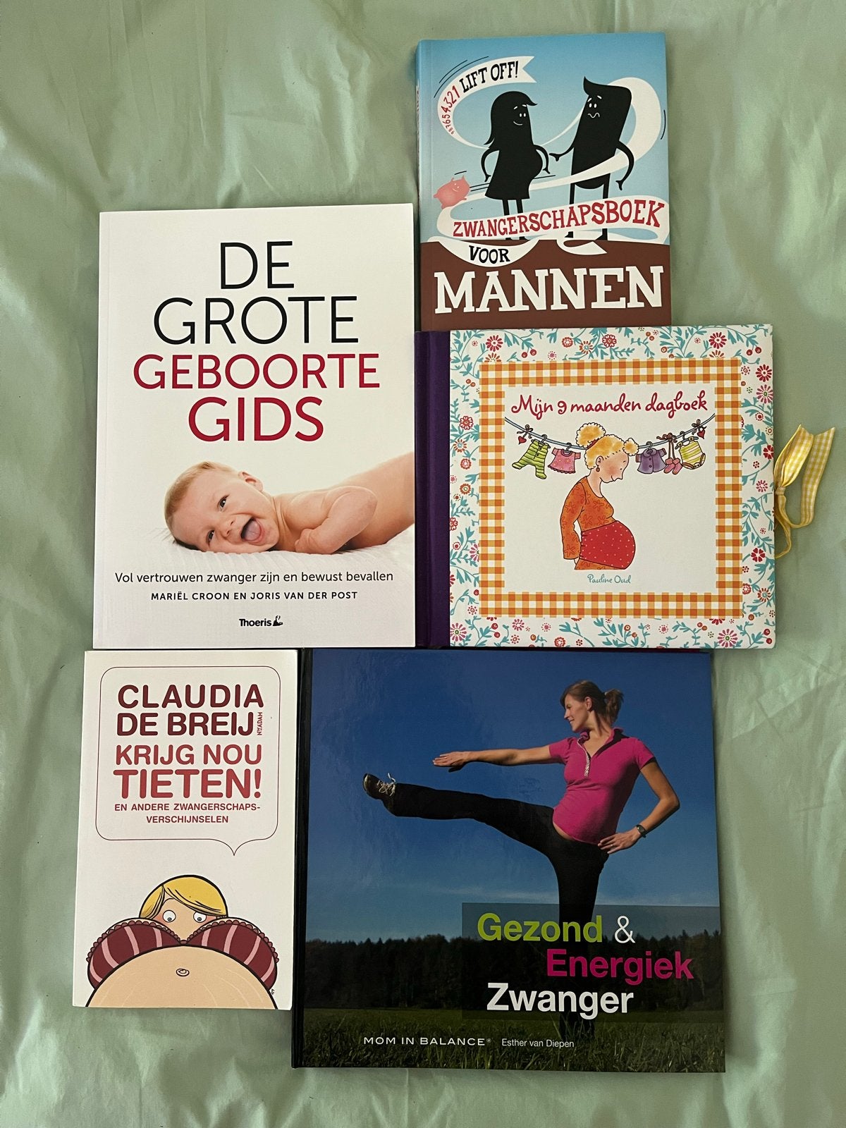 Zwangerschap & Bevalling Boekenpakket (5 boeken), Boeken, Ophalen of Verzenden, Zo goed als nieuw, Zwangerschap en Bevalling