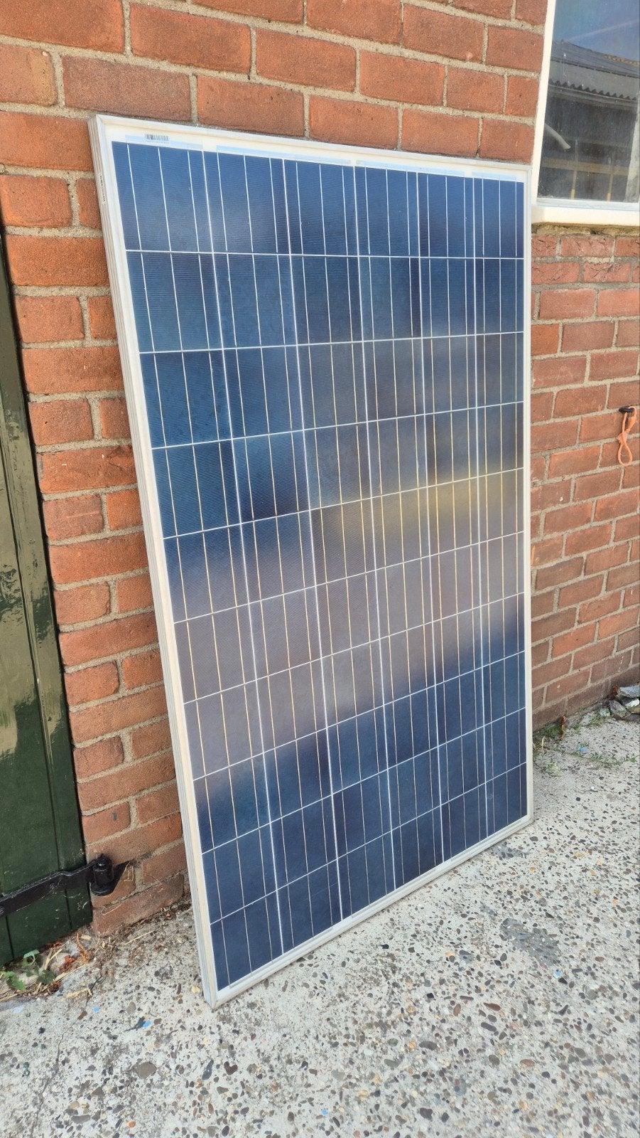 complete set zonnepanelen 2250 wattpiek, Ophalen, Gebruikt, Compleet systeem, 200 wattpiek of meer