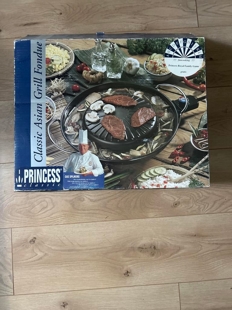 Princess Classic Asian Grill Fondue - Nieuw in doos, Ophalen of Verzenden, Nieuw, 4 t/m 7 personen