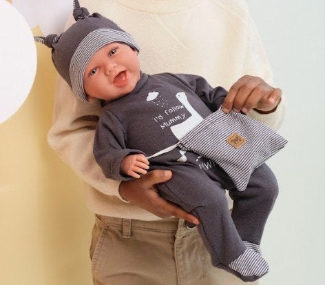 Llorens babypop soft body baby pop met geluid e speen Nieuw, Nieuw, Ophalen of Verzenden, Babypop, .