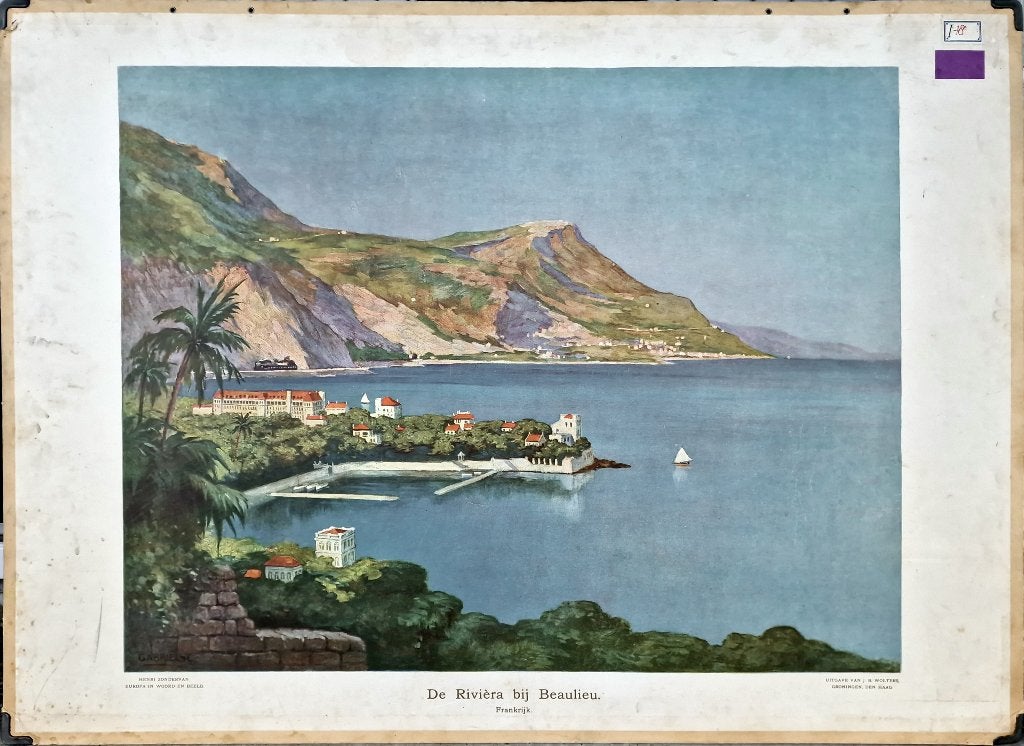 De Rivièra bij Beaulieu. Frankrijk / J. Gabriëlse, Ophalen, Geschiedenis