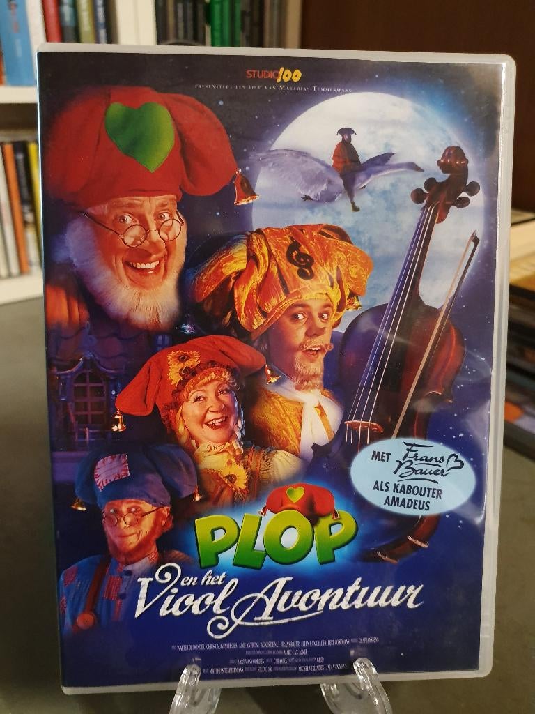 Plop en het viool avontuur met Frans Bauer DVD, Alle leeftijden, Ophalen, Zo goed als nieuw