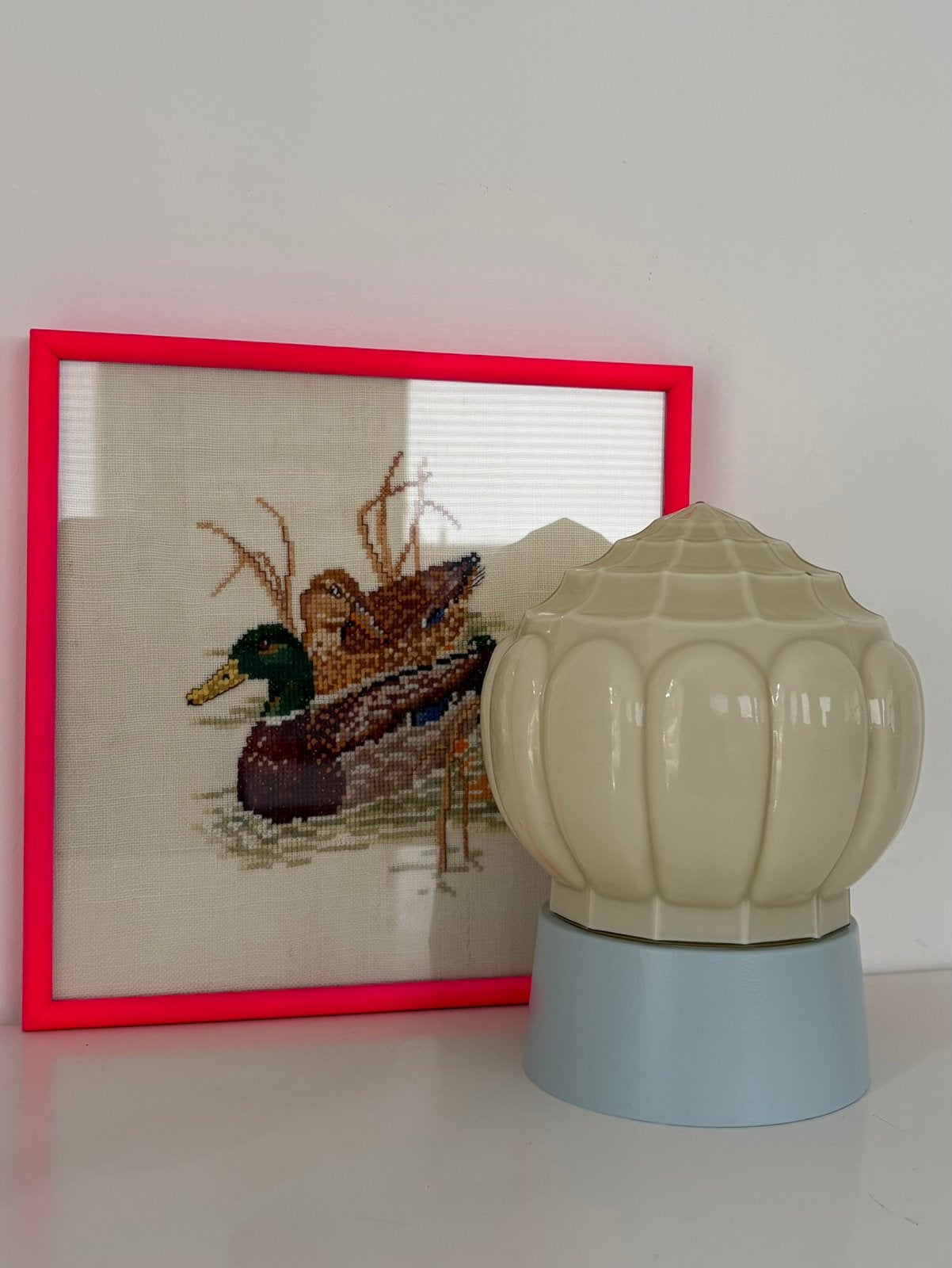 Thabur, art deco lamp, vintage plafondlamp, plafonnière, Ophalen of Verzenden