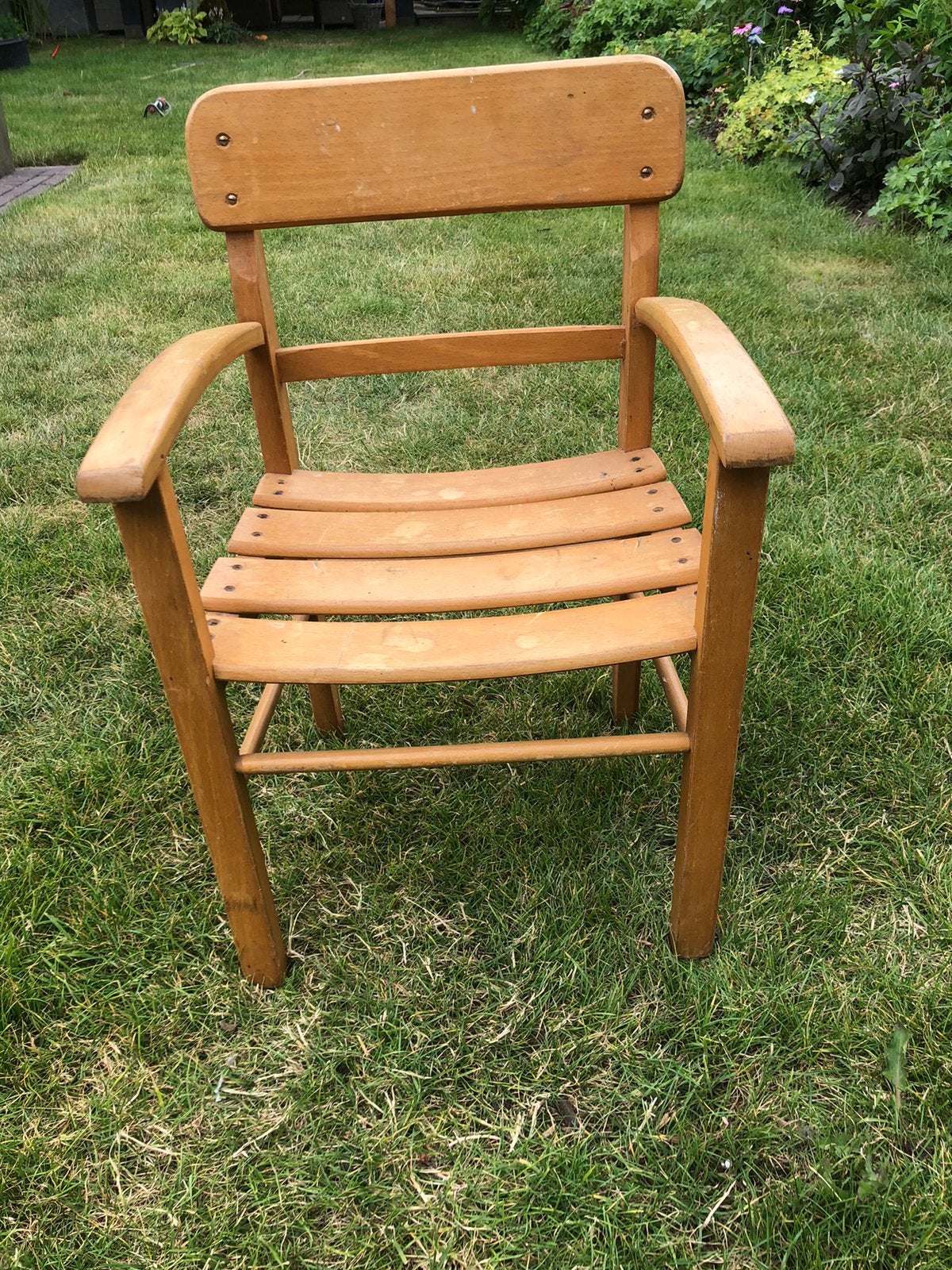 Houten kinderstoeltje, Ophalen of Verzenden