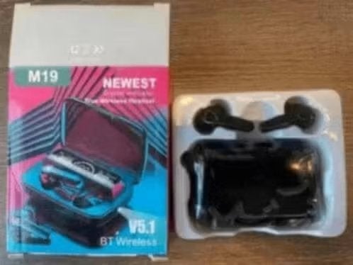 NIEUW! M19 sport oordopjes draadloos ruisonderdrukking €4,99, Ophalen of Verzenden, Nieuw, Overige merken, Draadloos