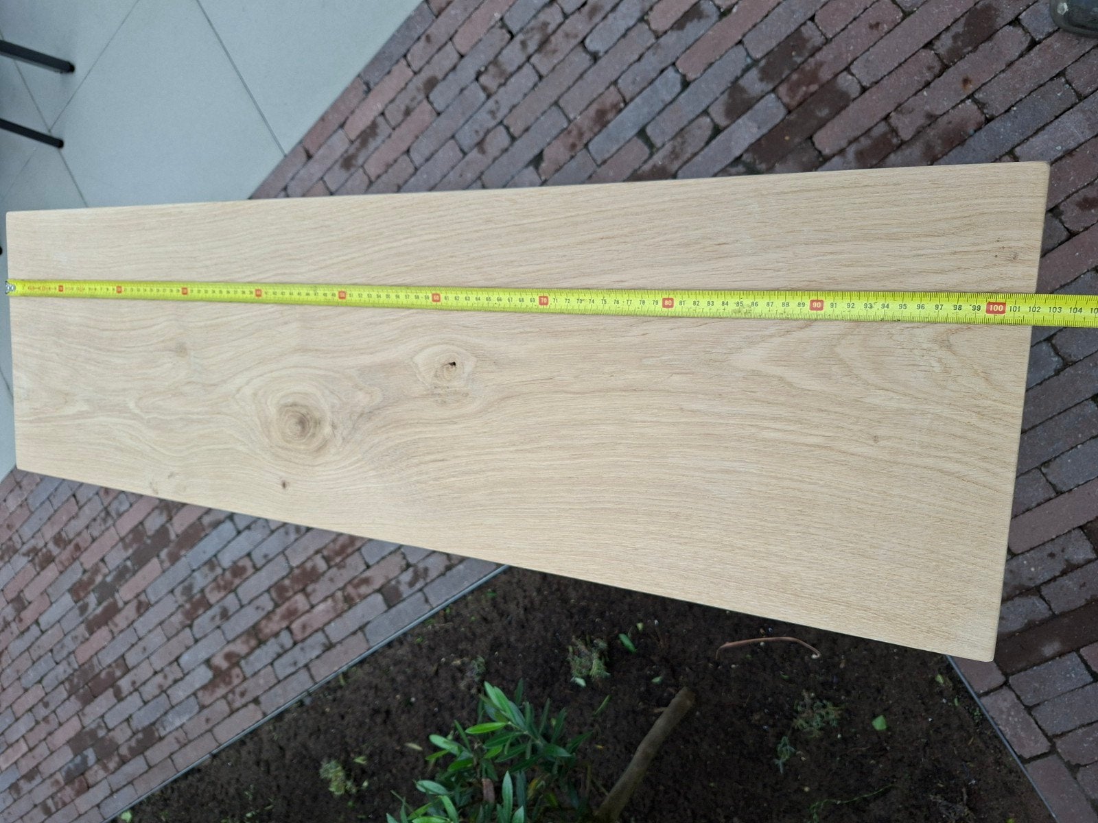 Foto 9 van te koop nieuwe industriele massief eikenhouten sidetable
