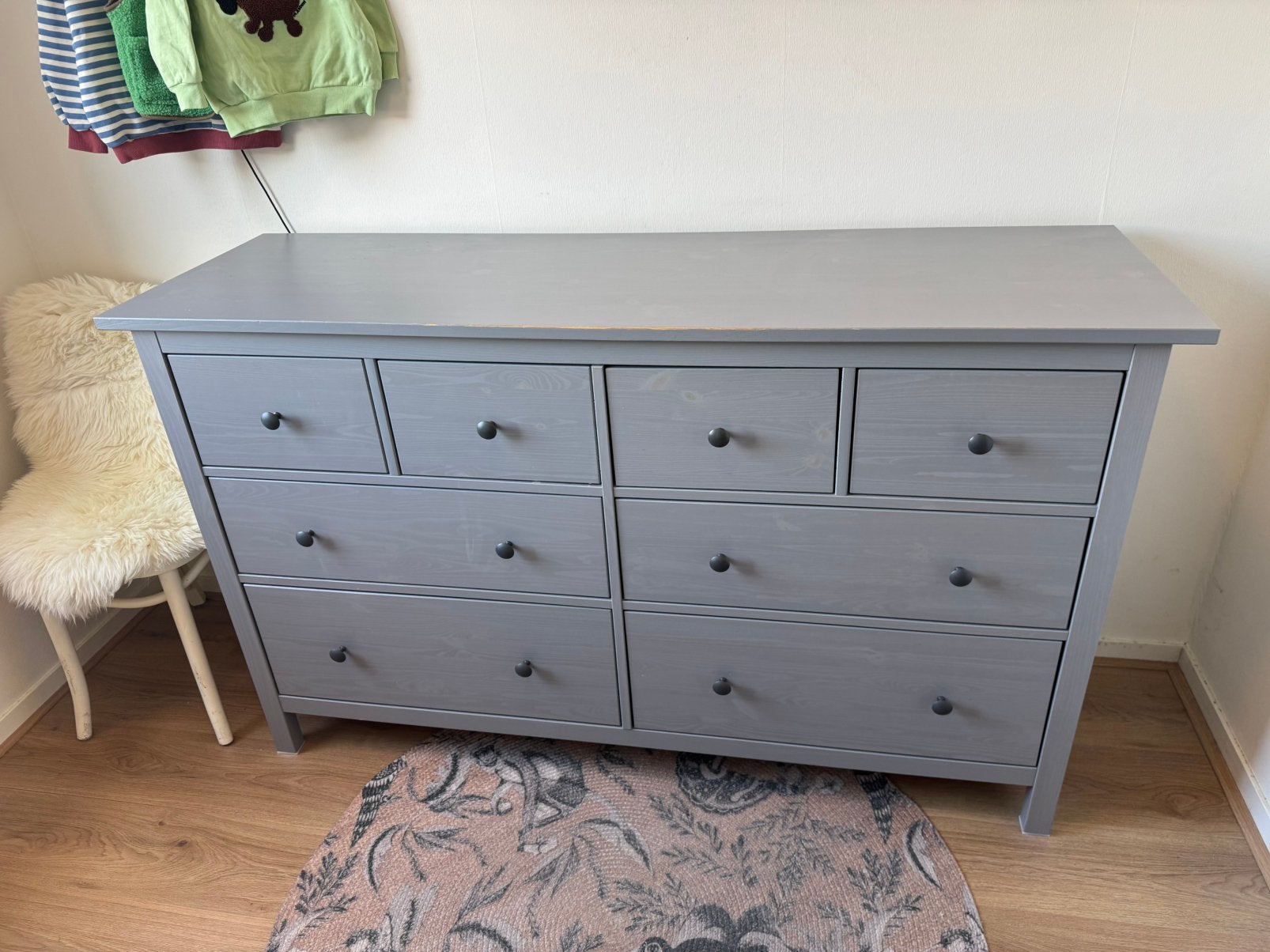 IKEA HEMNES ladekast 8 lades, Ophalen, Zo goed als nieuw, 25 tot 50 cm, Met lade(s)