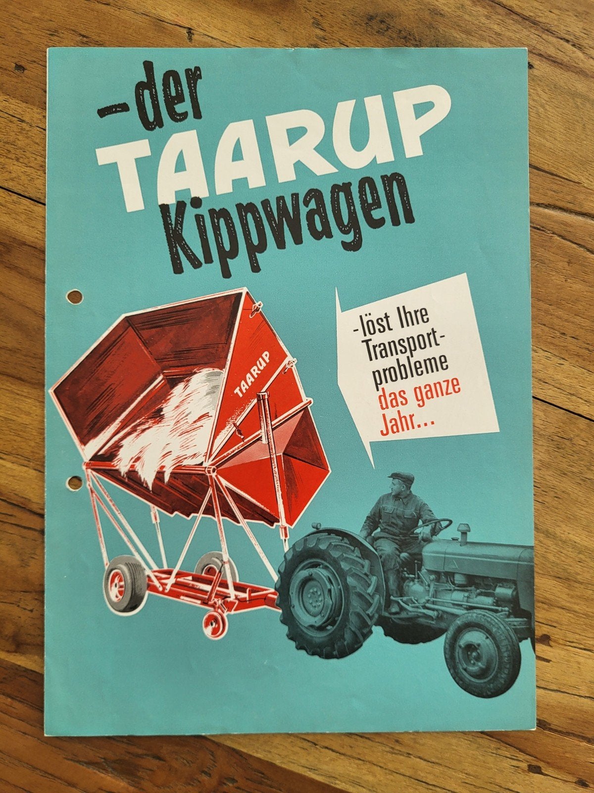 tractor folder Taarup kippwagen, Ophalen of Verzenden, Zo goed als nieuw