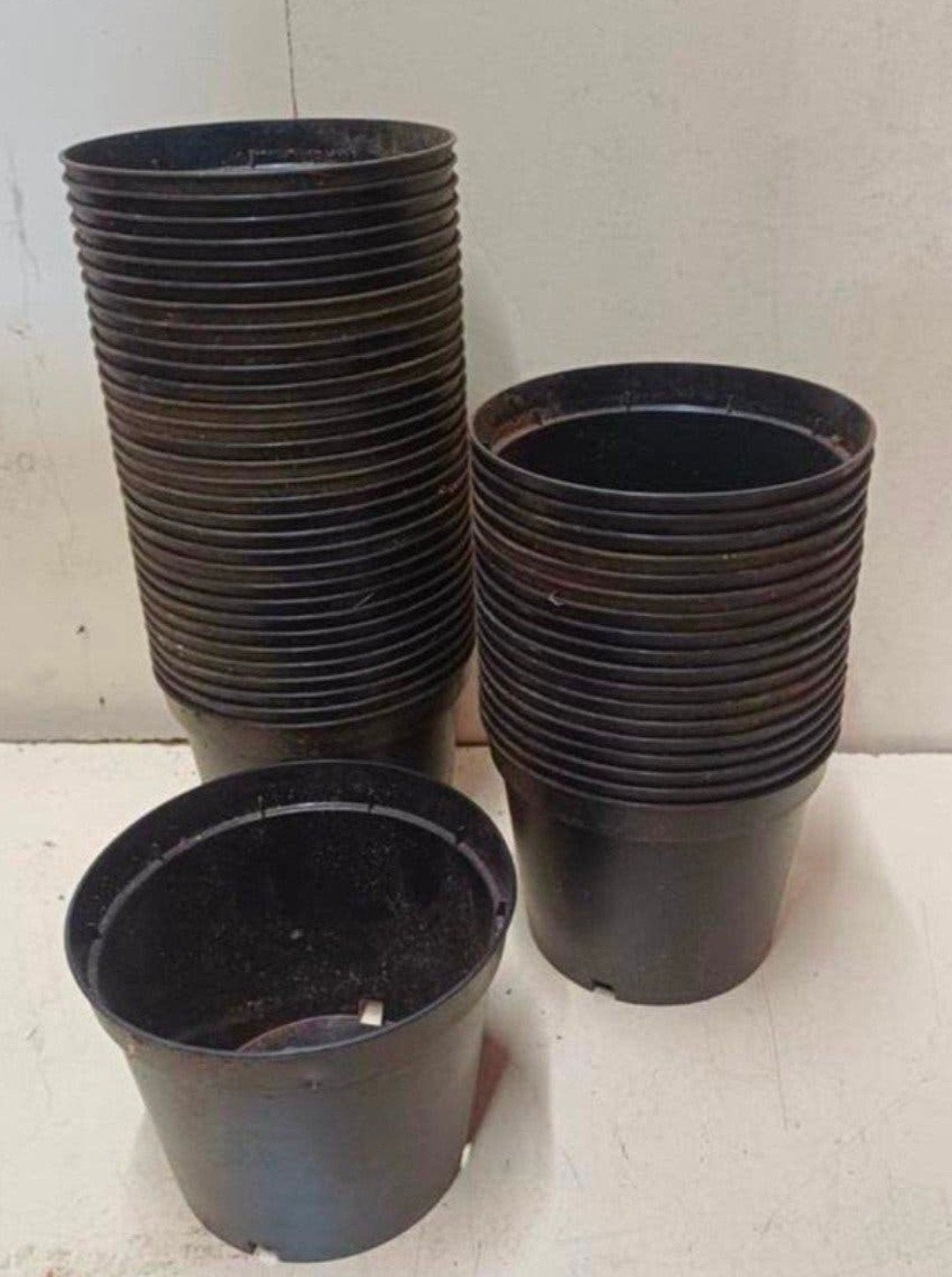 kweekpotten plantenpotten bloempotten 1,5 liter, Tuin en Terras, Kunststof, Gebruikt, Rond, Ophalen of Verzenden