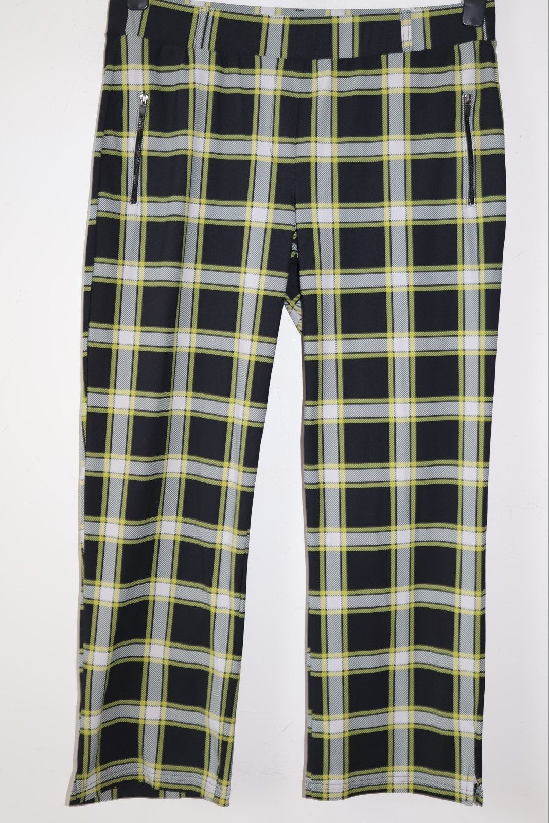 Studio Anneloes Travelstof Broek Maat 42/XL Zwart Wit Geel, Kleding | Dames, Studio Anneloes, Ophalen of Verzenden, NL, Zwart