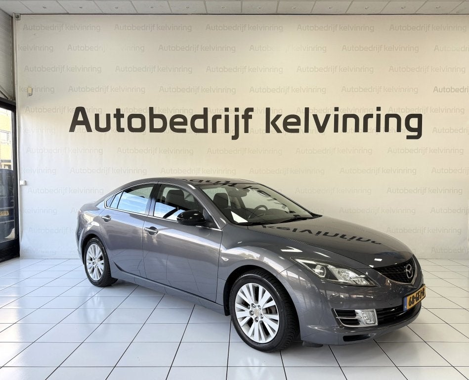 Mazda 6 1.8 Touring Bovag Garantie (bj 2008), Gebruikt, 4 cilinders, Origineel Nederlands, Bedrijf