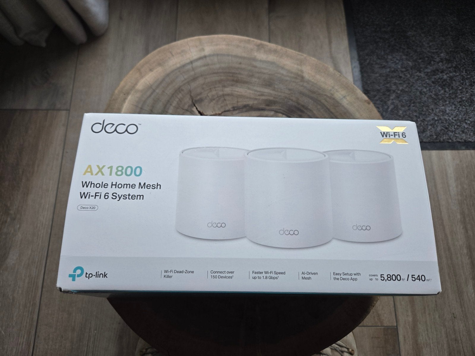 TP-Link Deco AX1800 Whole Home Mesh Wi-Fi 6 Systeem, Ophalen of Verzenden, Nieuw, Router, TP-Link