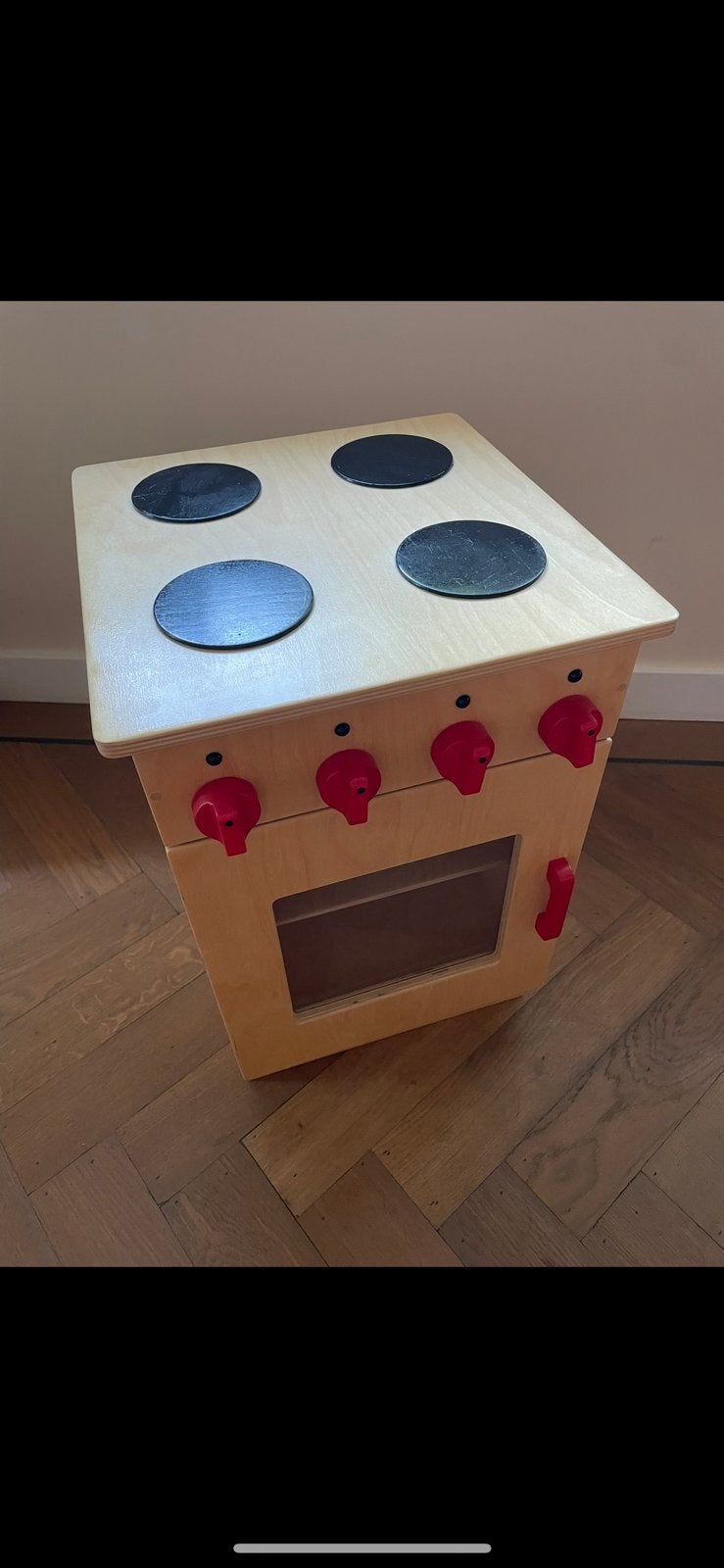 Houten keuken / fornuis / Van Dijk Toys, Ophalen of Verzenden, Nieuw, Meubelstuk of Keukentje