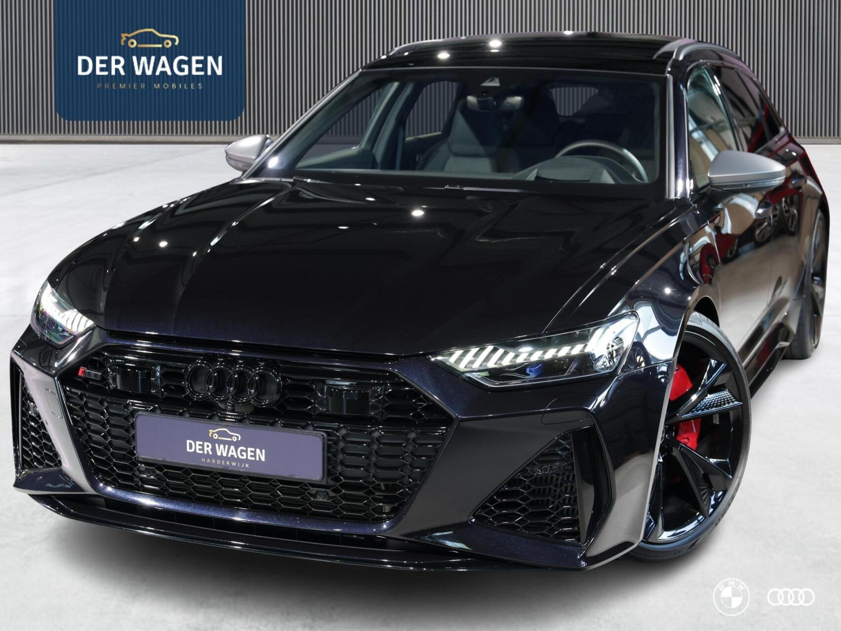 Audi RS6 PERFORMANCE / B&O ADVANCED / KERAMISCH / CARBON / S, Automaat, Met garantie (alle), 2065 kg, Leder