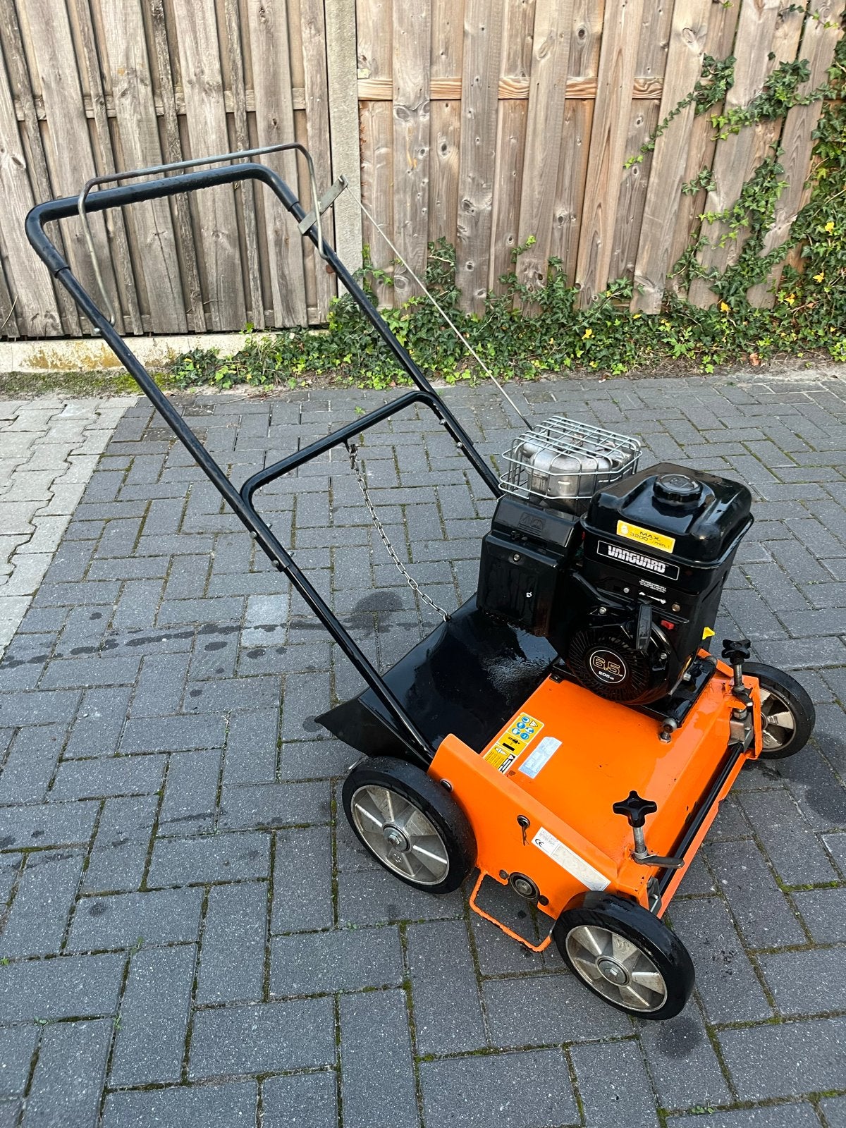 Eliet 501 Verticuteermachine, Tuin en Terras, Ophalen, Gebruikt, Benzine-grasmaaier, 50 cm of meer